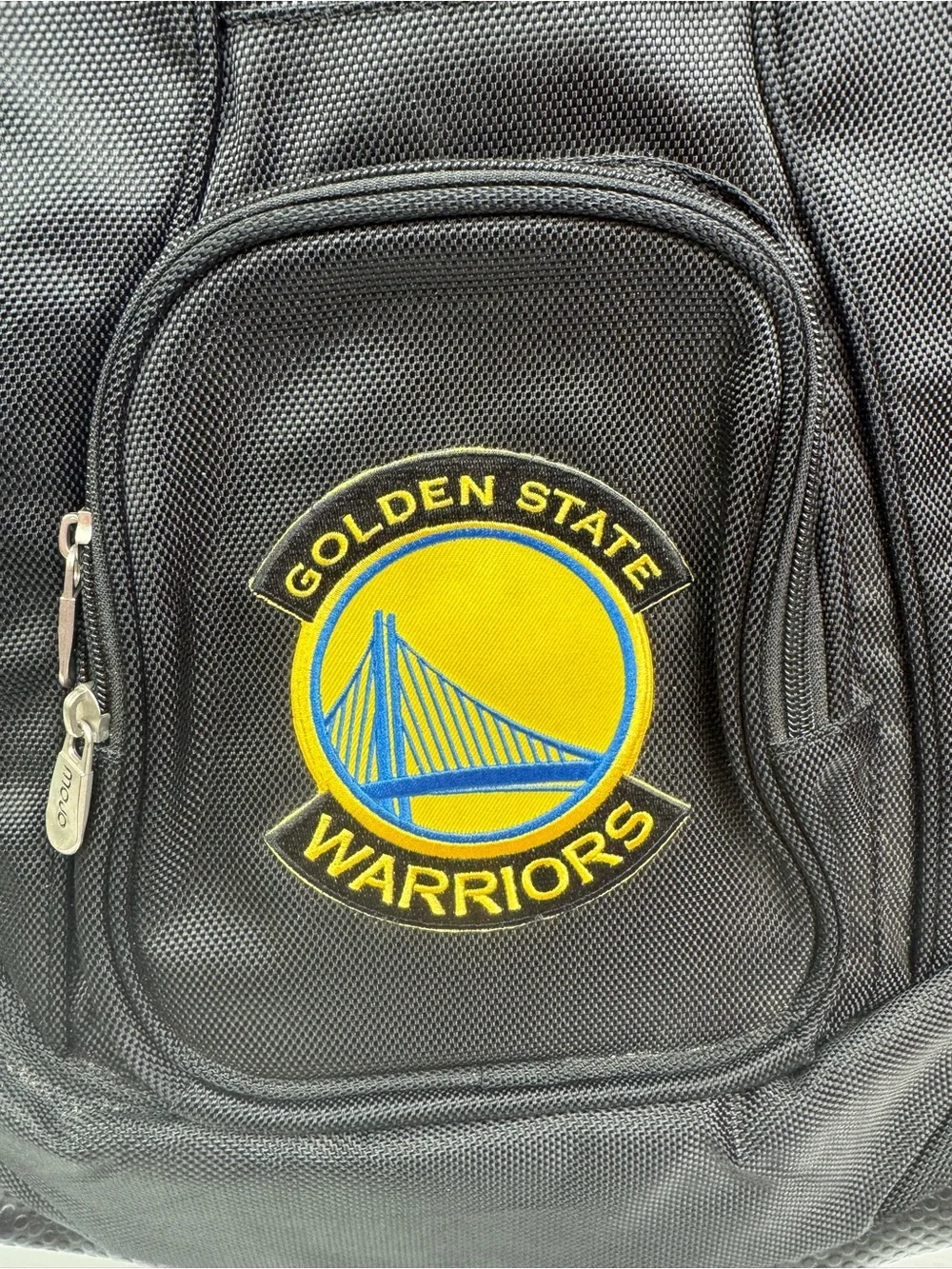NWT Mojo Golden State Warriors 19” Premium Backpack L704 Black NBA Tech Outdoors